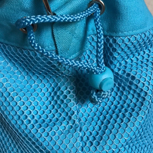 Blue “take me to the beach” purse - Picture 3 of 4